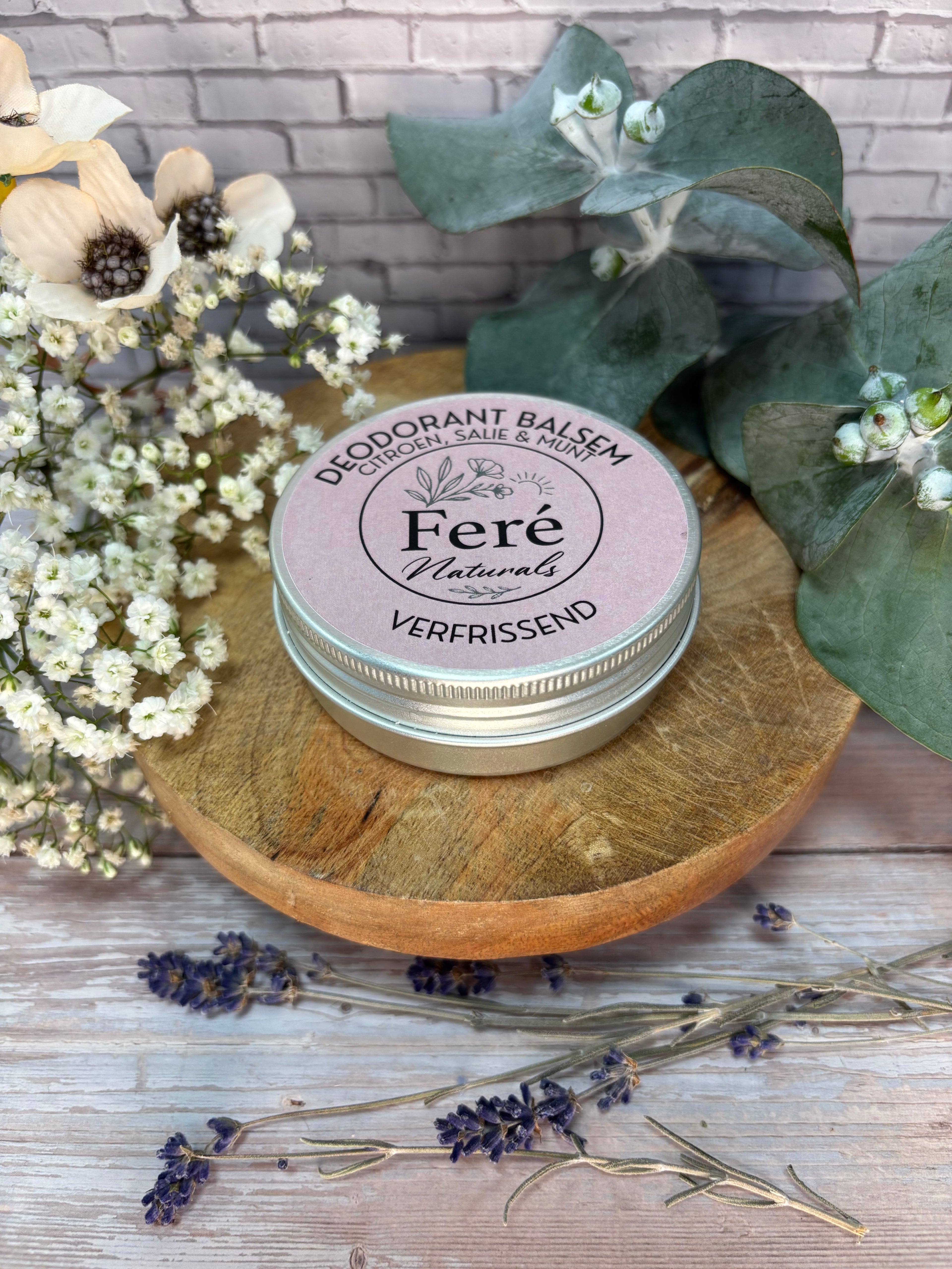 Deodorant Balsem “ Verfrissend”  Citroen, Salie, Munt