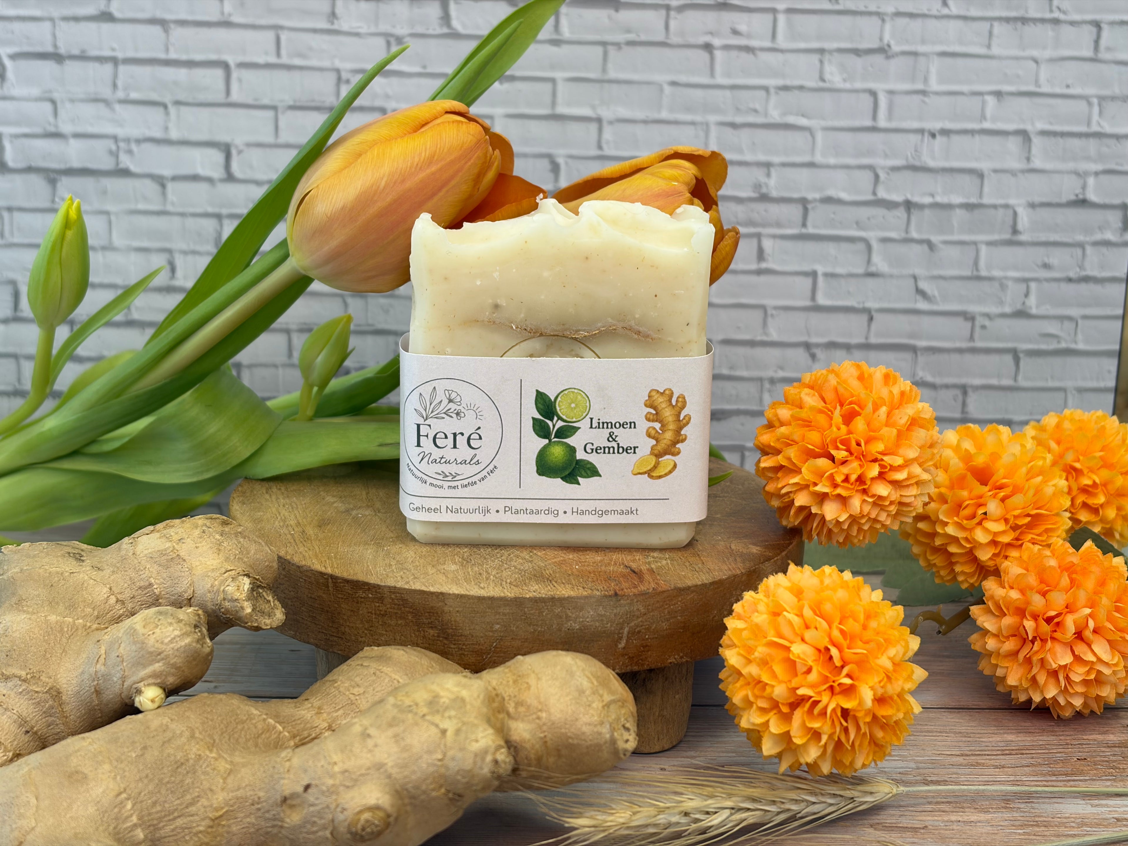 Limoen en Gember Zeep