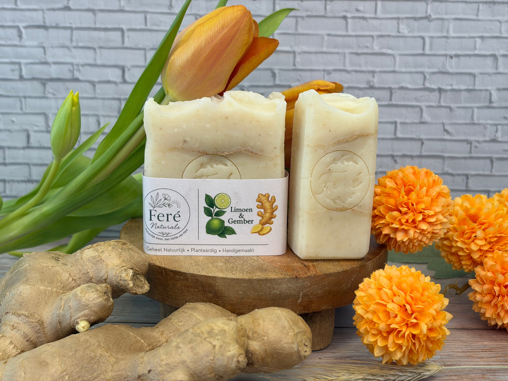Limoen en Gember Zeep