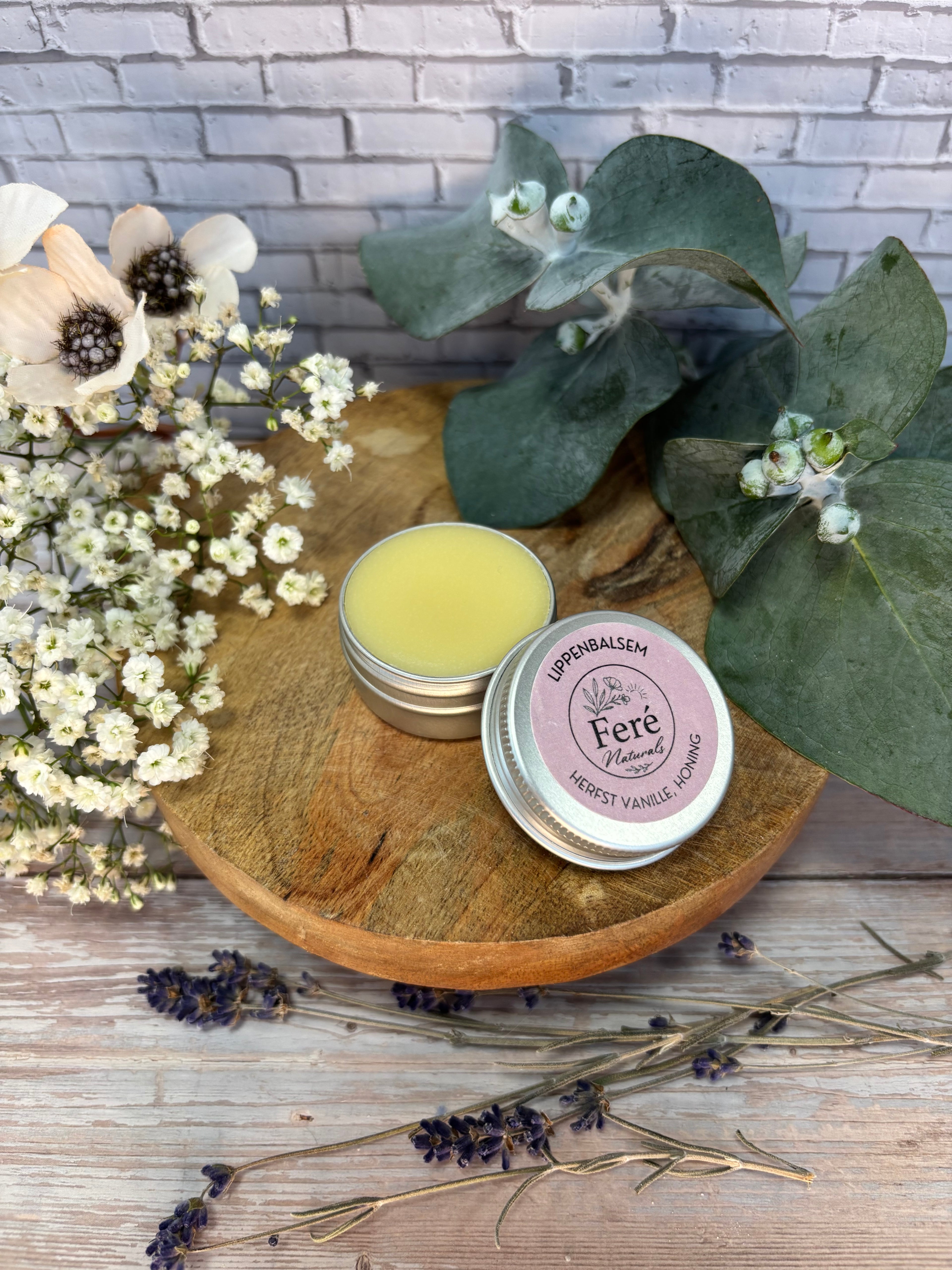 Lippenbalsem Herfstcollectie. Vanille & Honing