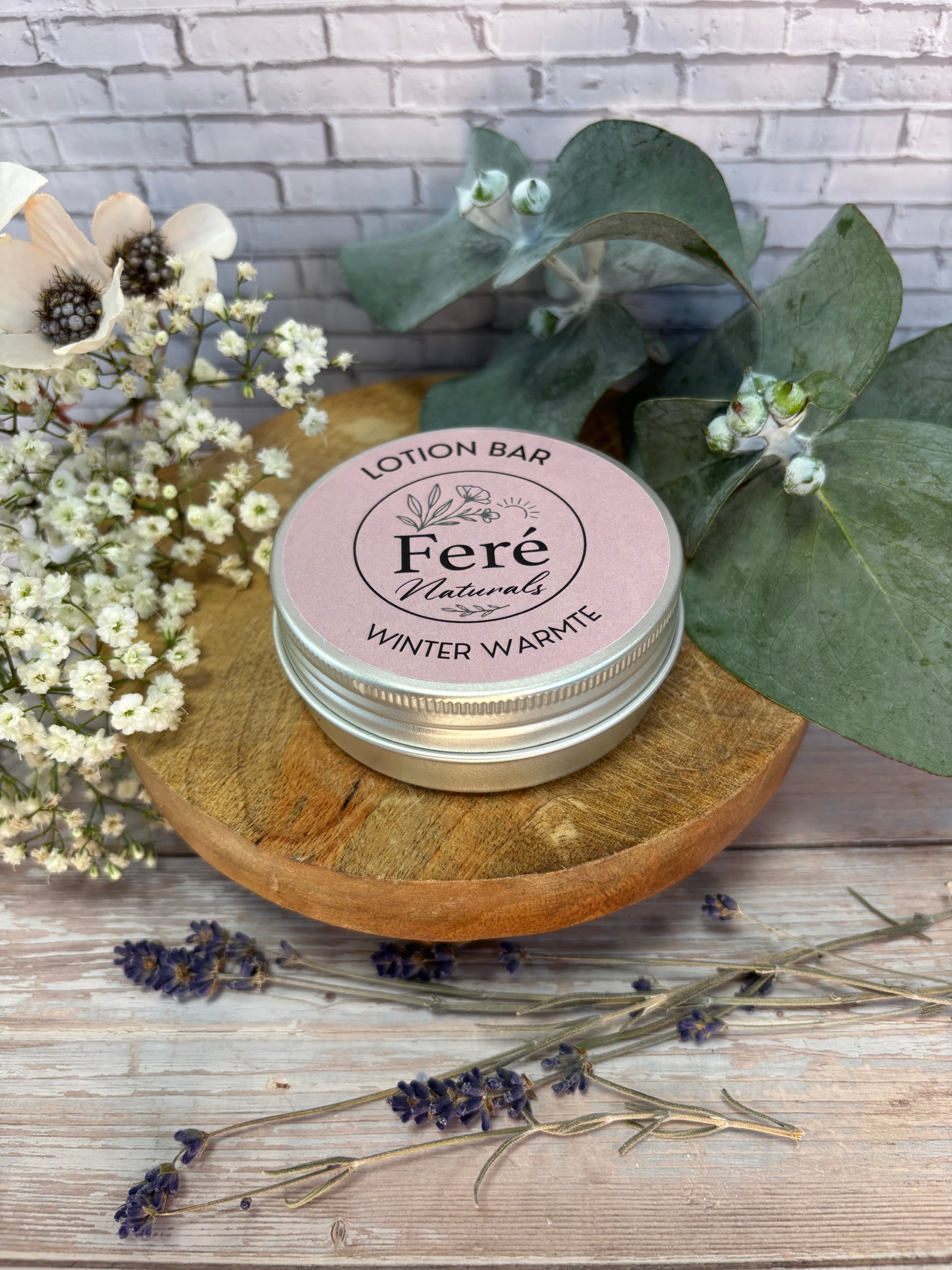 Lotionbar                              “Herfst/Winter warmte” Beschermd & Verwarmd           Voor koude maanden