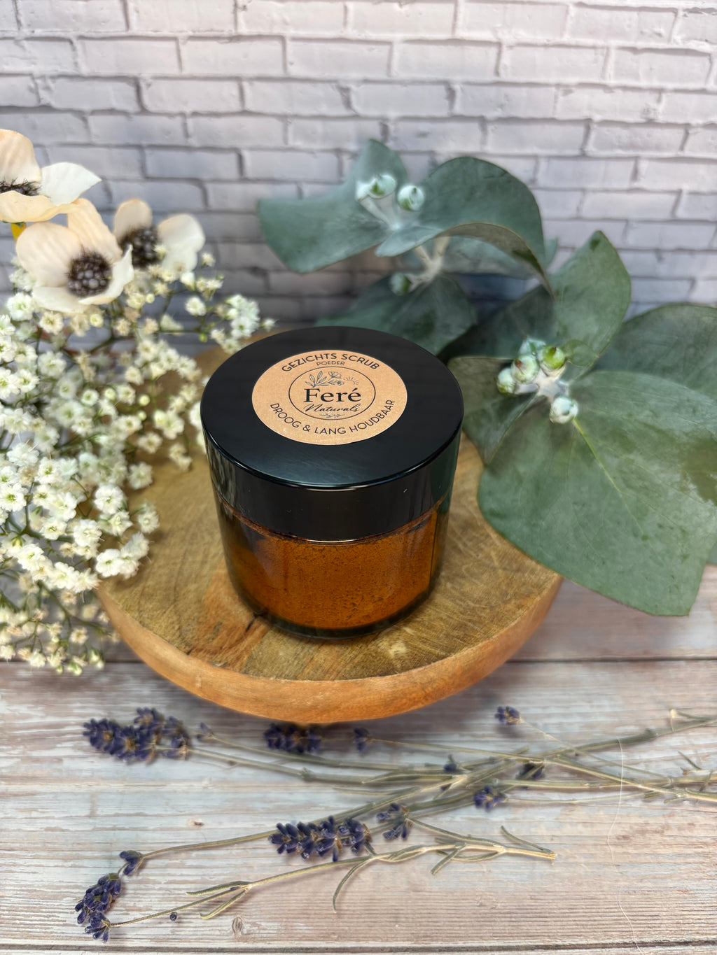 Gezichtsscrub Poedervorm          ( Droog & Lang Houdbaar)