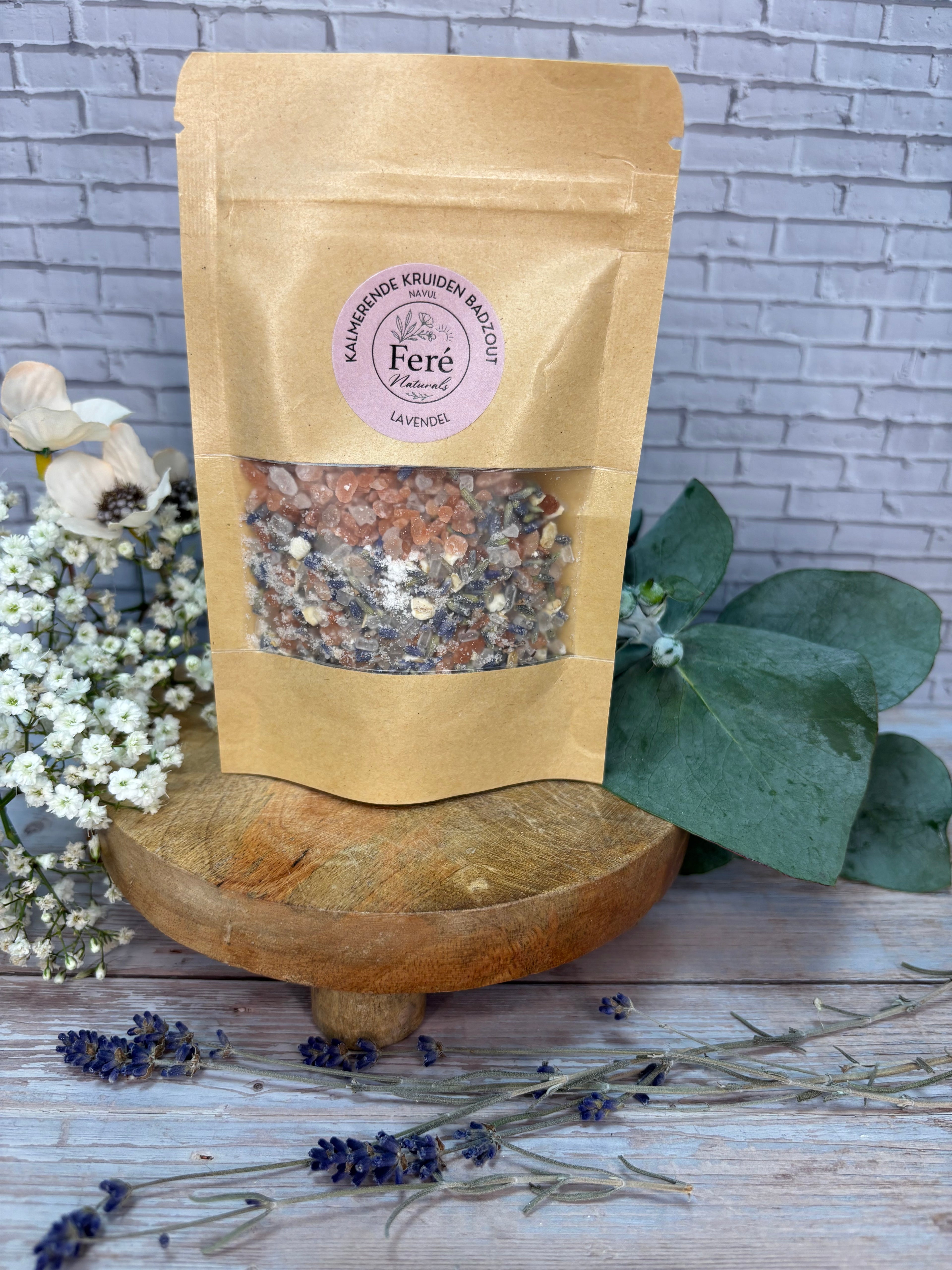 Kalmerende Kruidenbadzout Lavendel (Navul)