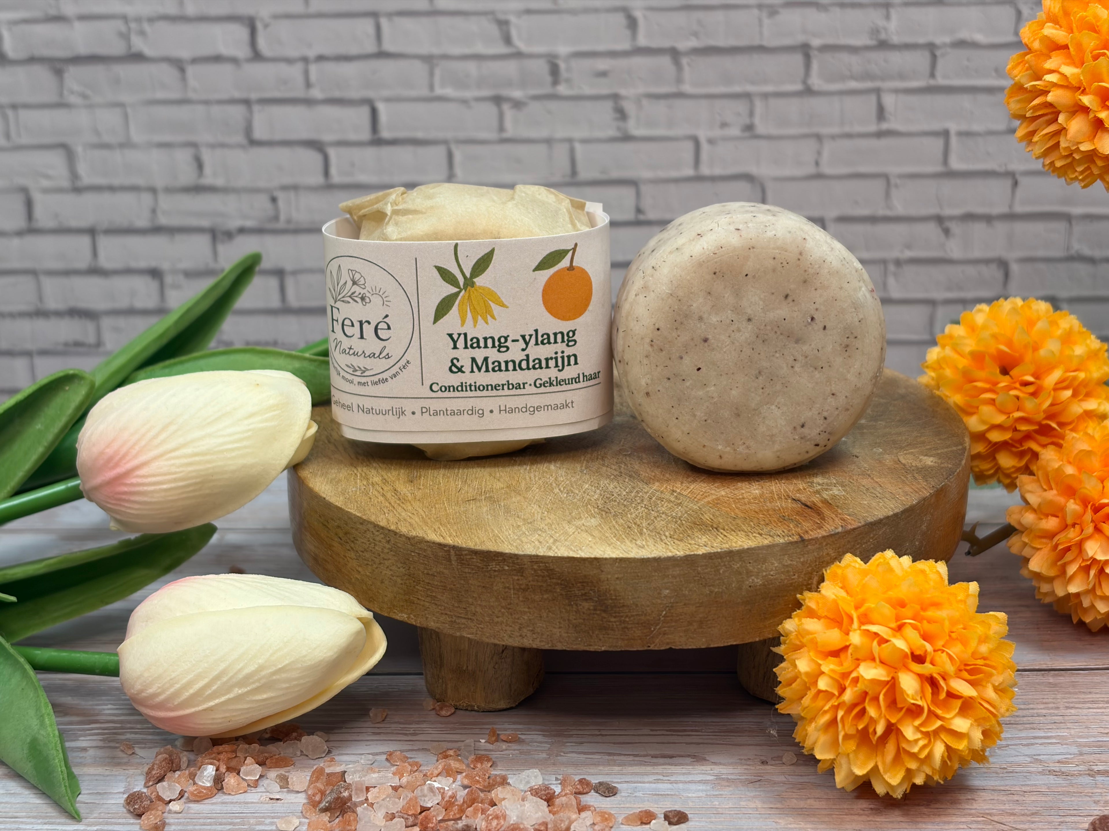 🌾 FERÉ NATURALS – CONDITIONERBARS            “Gekleurd Haar – Bescherm & Herstel”