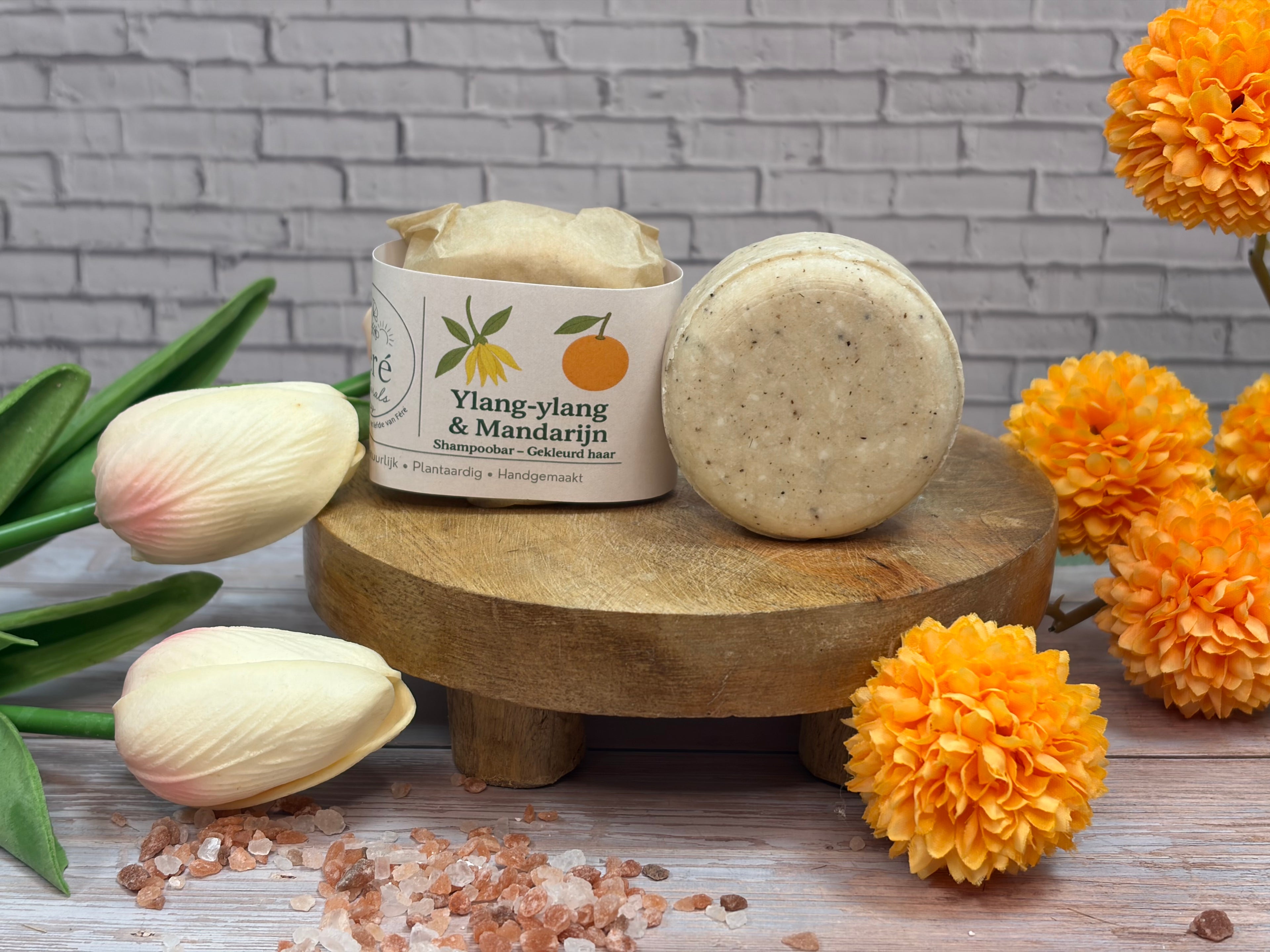 🌿 FERÉ NATURALS – SHAMPOOBARS
“Gekleurd Haar – Voeding & Bescherming”