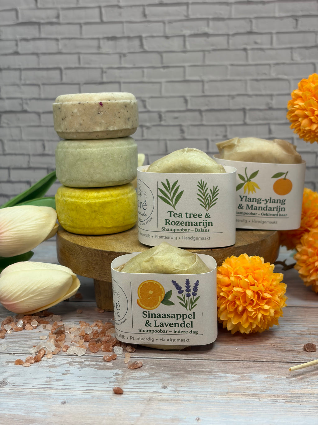 🌿 FERÉ NATURALS – SHAMPOOBARS
“Iedere Dag – Mild & Fris”