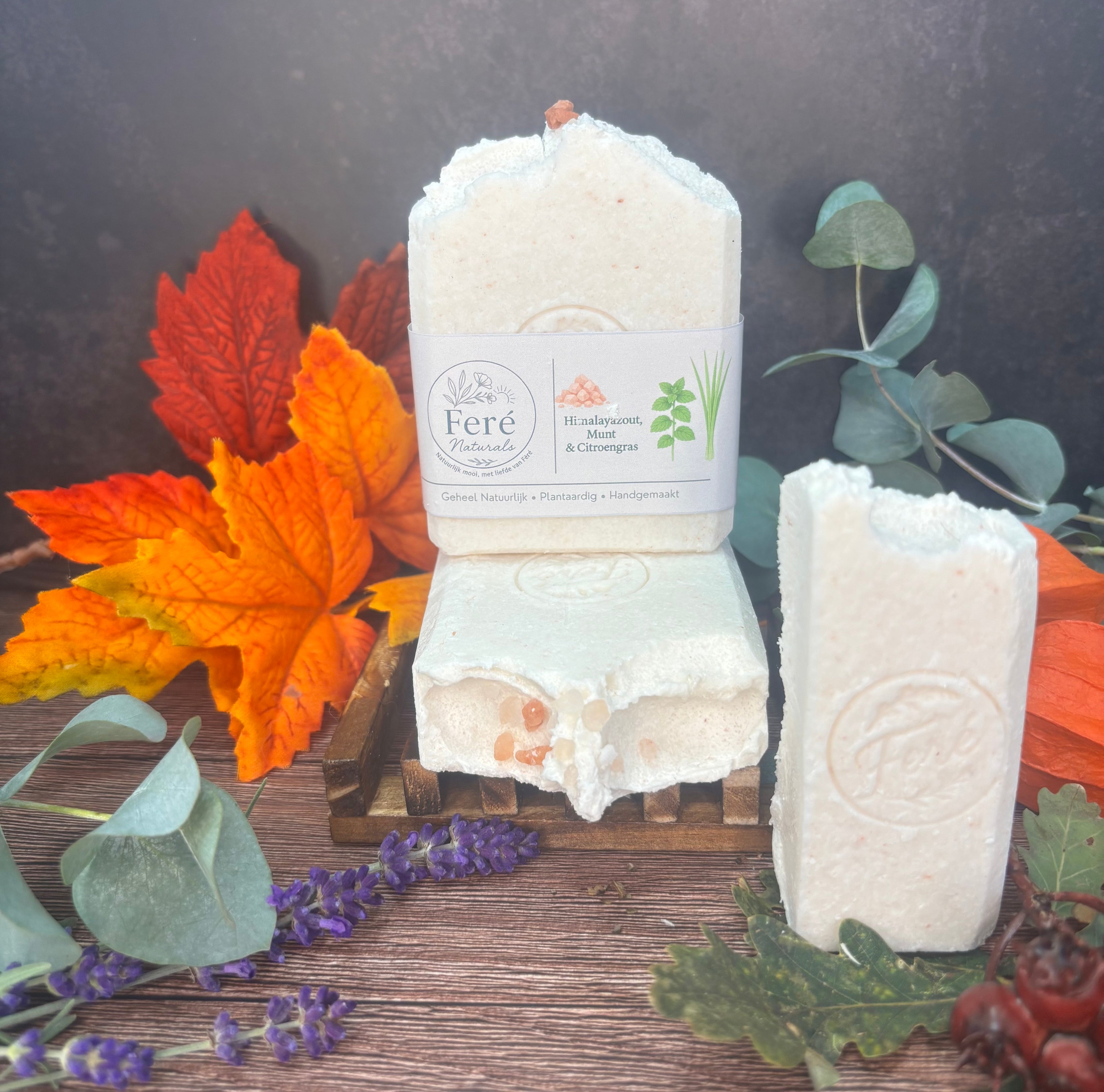 Hymalayazout, Munt & Citroengras Zeep