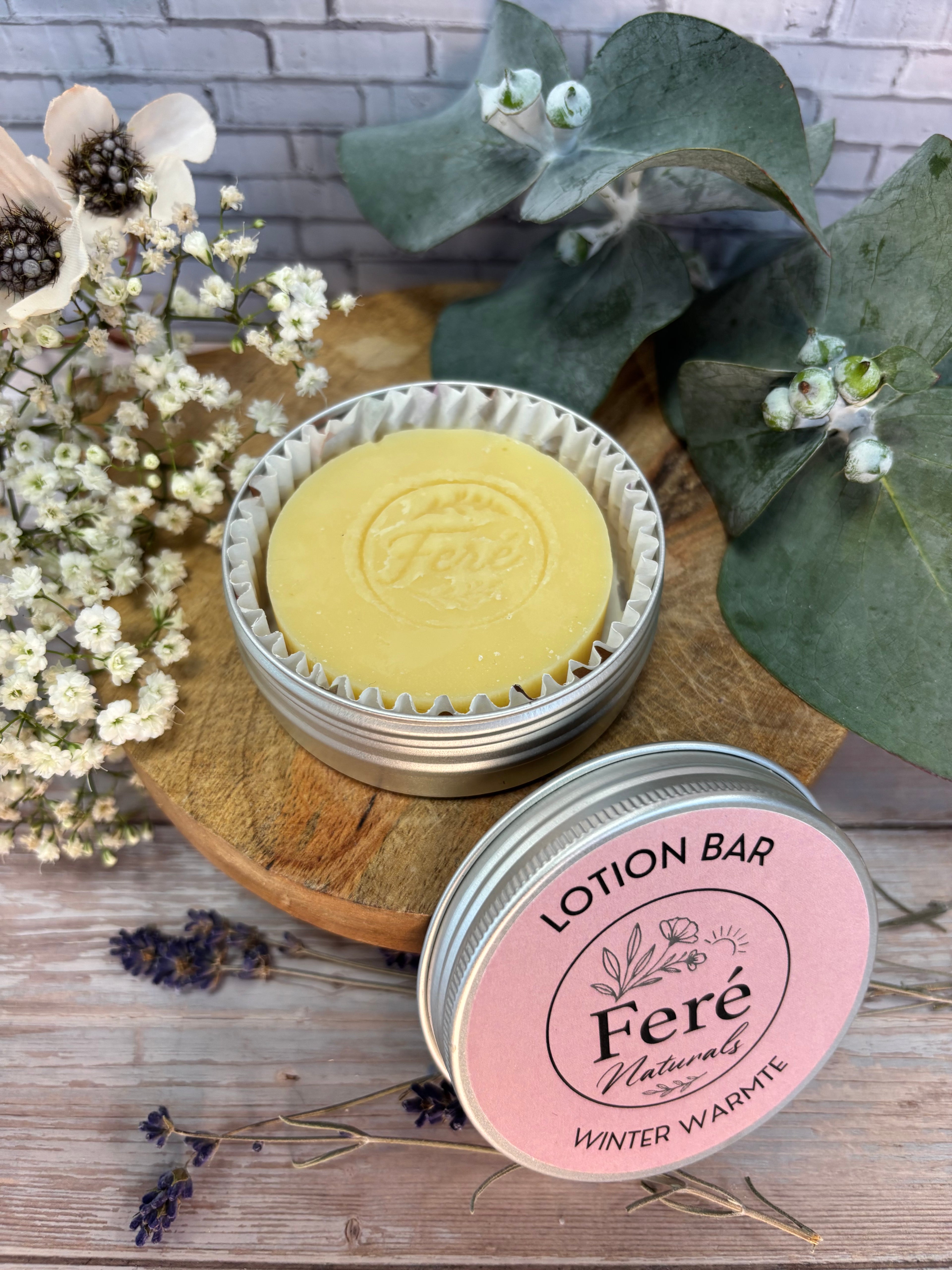 Lotionbar                              “Herfst/Winter warmte” Beschermd & Verwarmd           Voor koude maanden