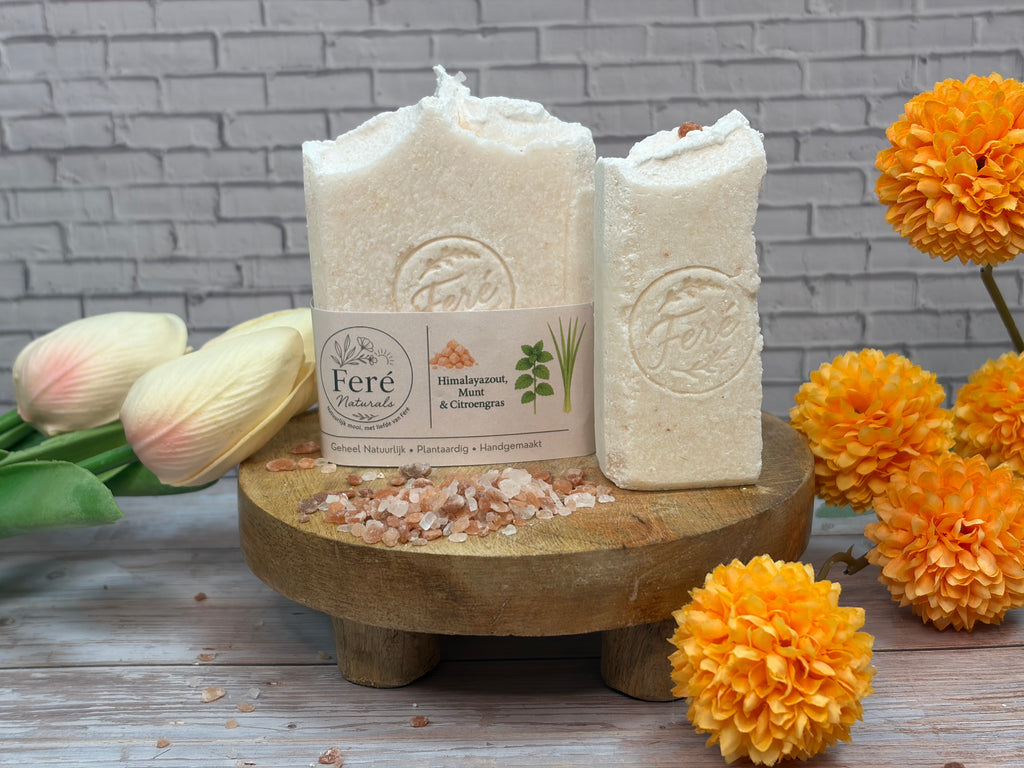 Hymalayazout, Munt & Citroengras Zeep