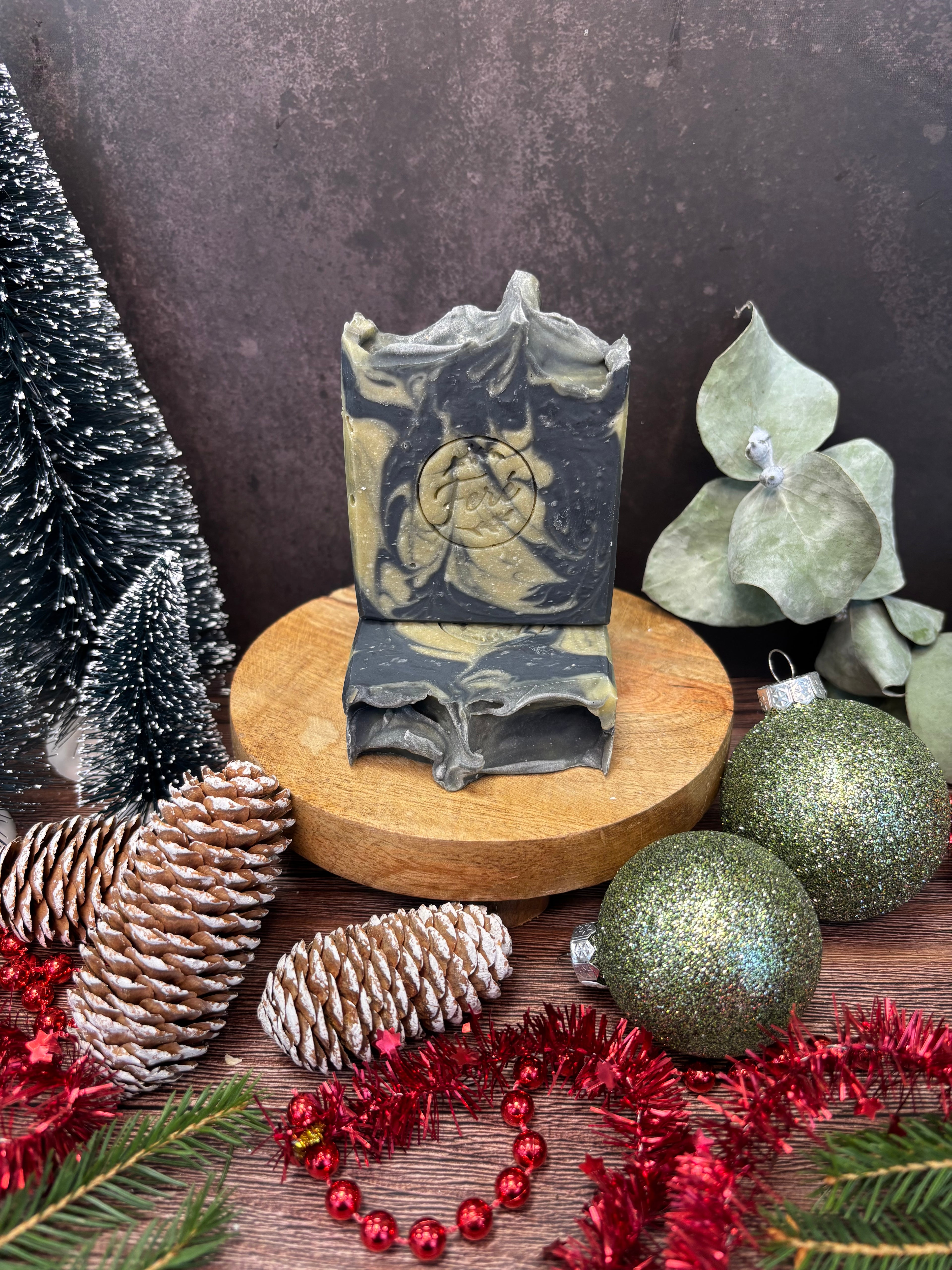 Lavendel Cederhout Zeep “Kerst”