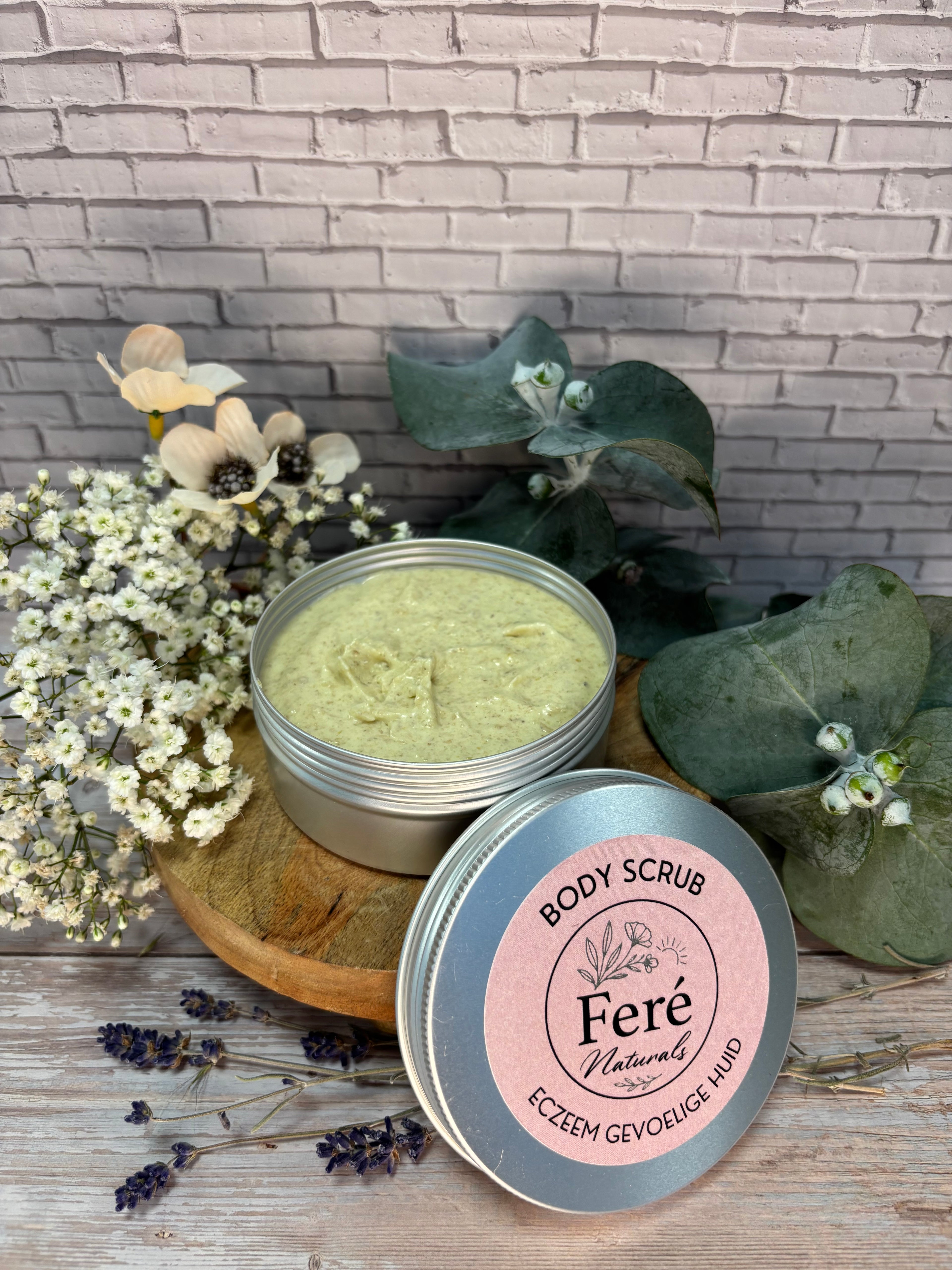 Bodyscrub “Regeneratie”. Eczeemgevoelige huid