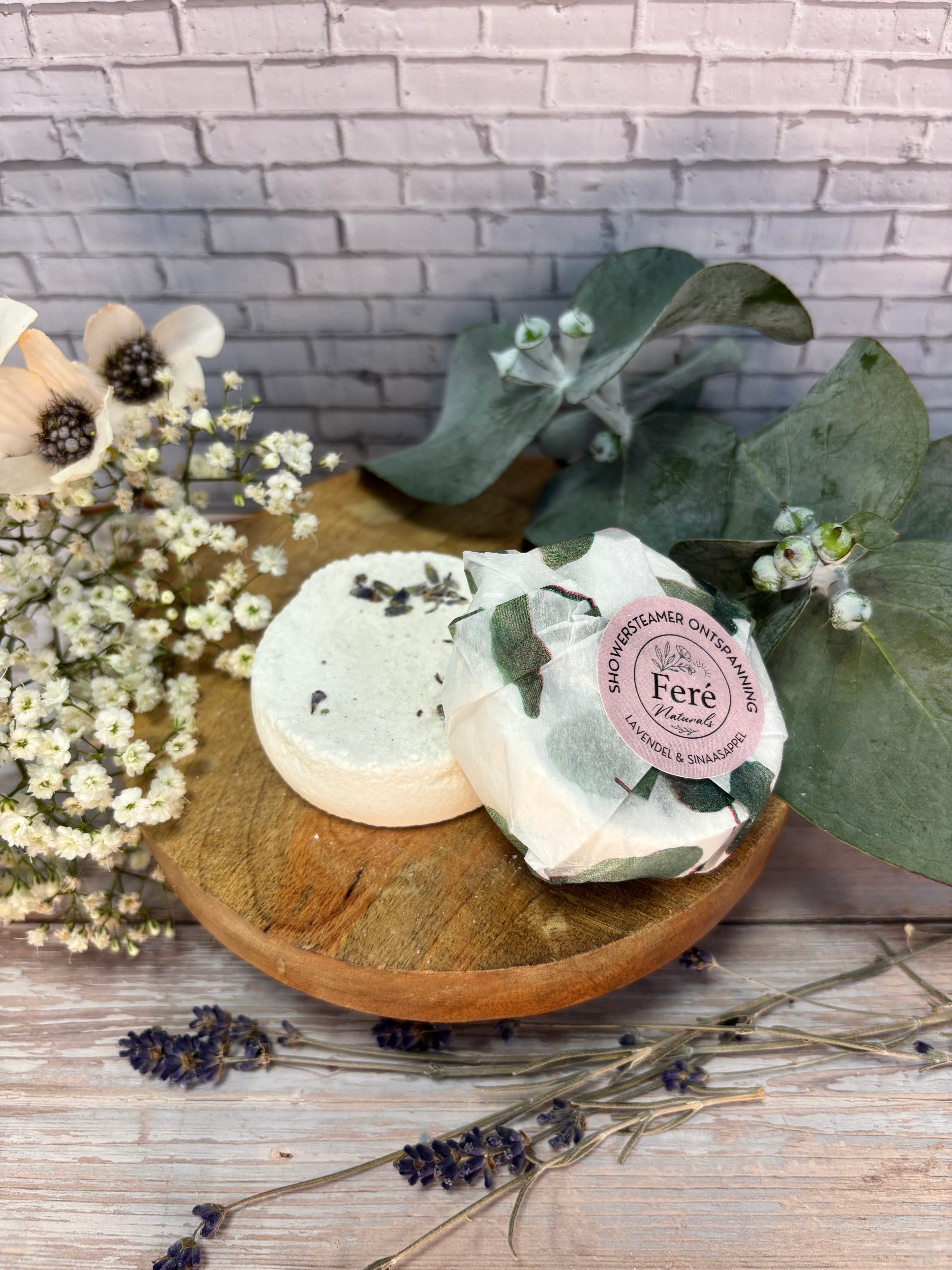 Showersteamer Ontspanning                    Lavendel & Sinaasappel