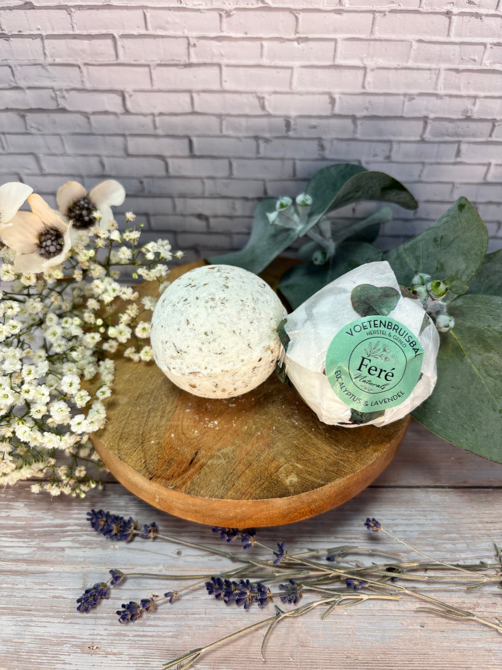 Voeten Bruisbal                     Herstel & Gebed              Eucalyptus & Lavendel