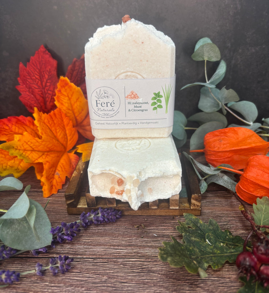 Hymalayazout, Munt & Citroengras Zeep