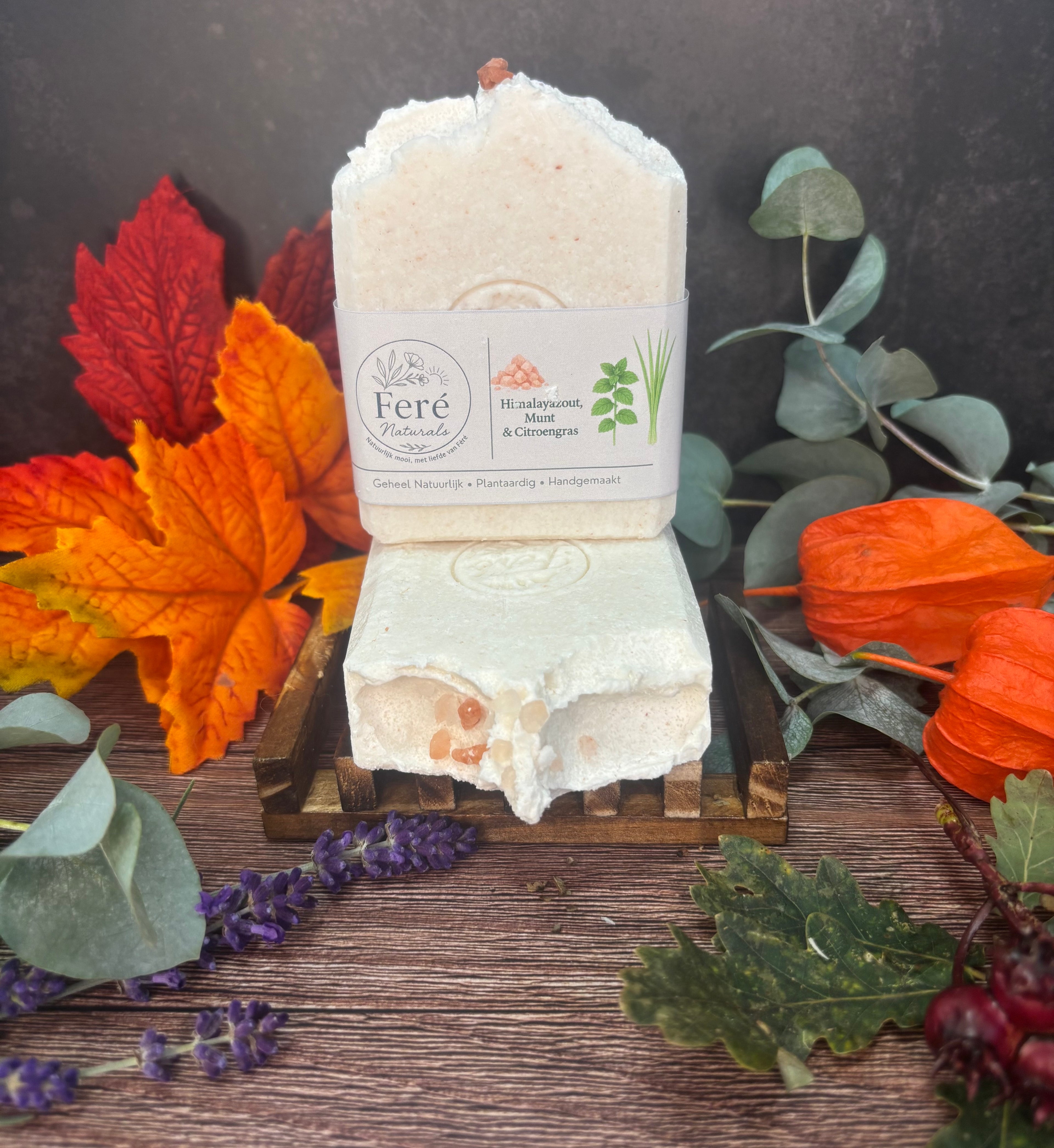 Hymalayazout, Munt & Citroengras Zeep