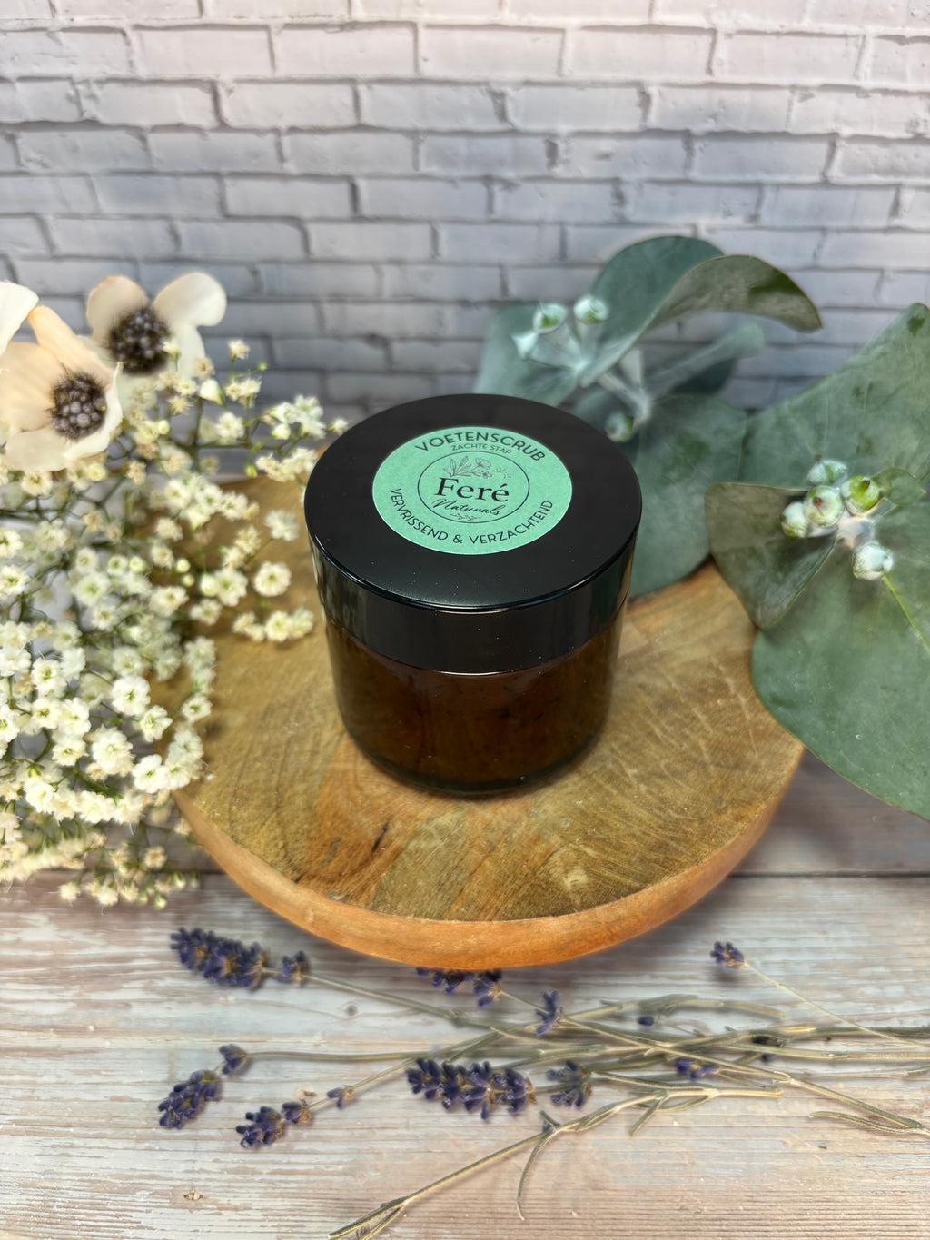 Voetenscrub “Zachte Stap” Verfrissend & Verzachtend