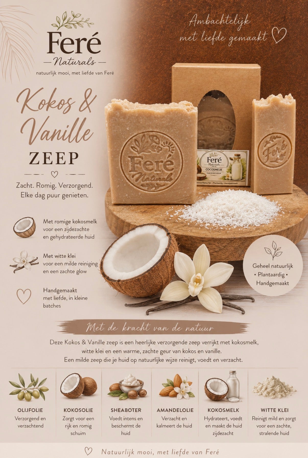 Kokos & Vanille Zeep
