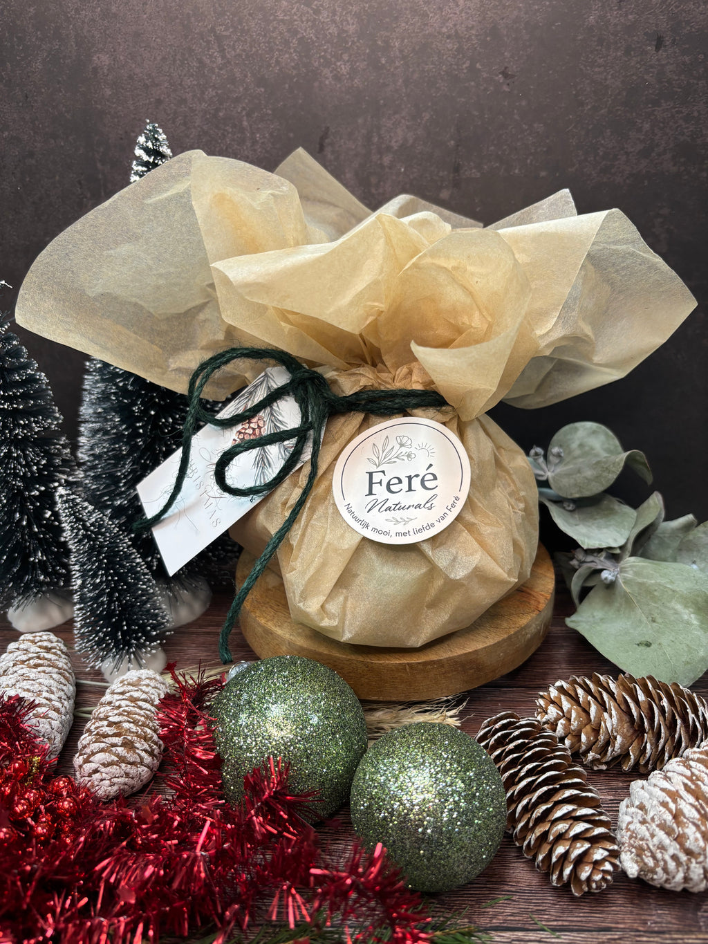 Voet verzorgingsset             “Zachte Stap” & Herstel Boter”  met Voetenbruisbal      Rozemarijn/Munt