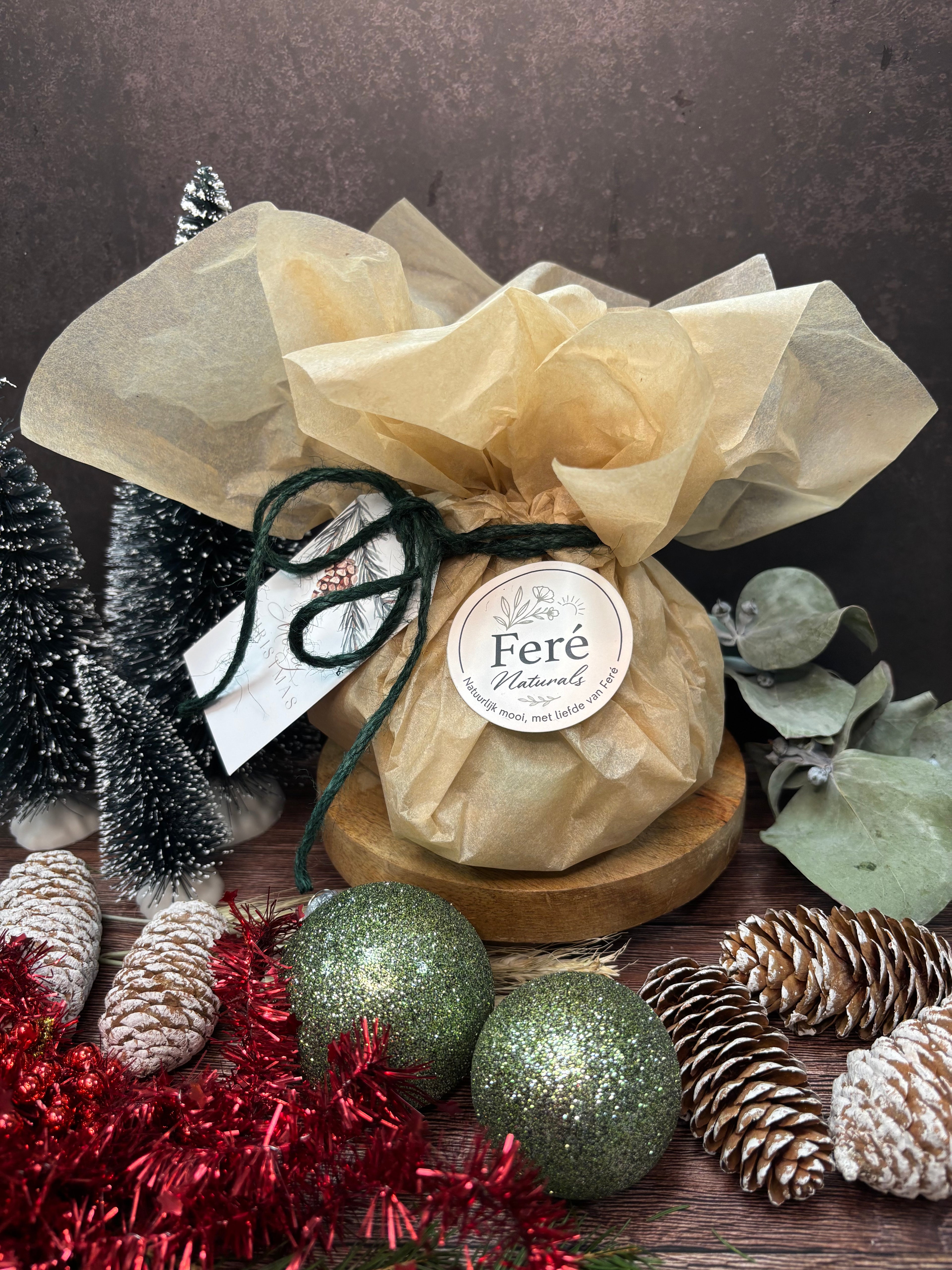 Voet verzorgingsset             “Zachte Stap” & Herstel Boter”  met Voetenbruisbal      Rozemarijn/Munt