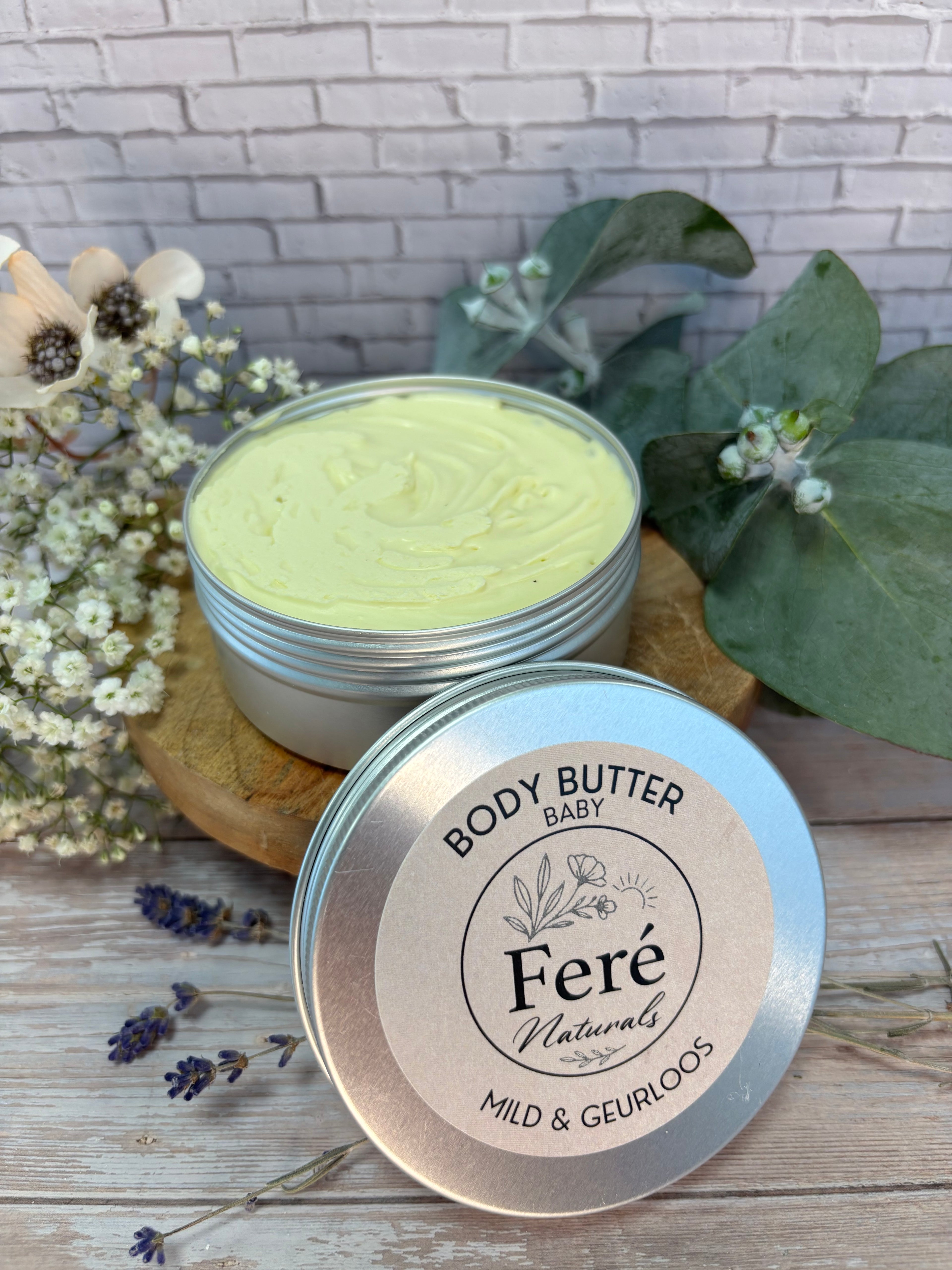 Body Butter Baby.                      Mild & Geurloos