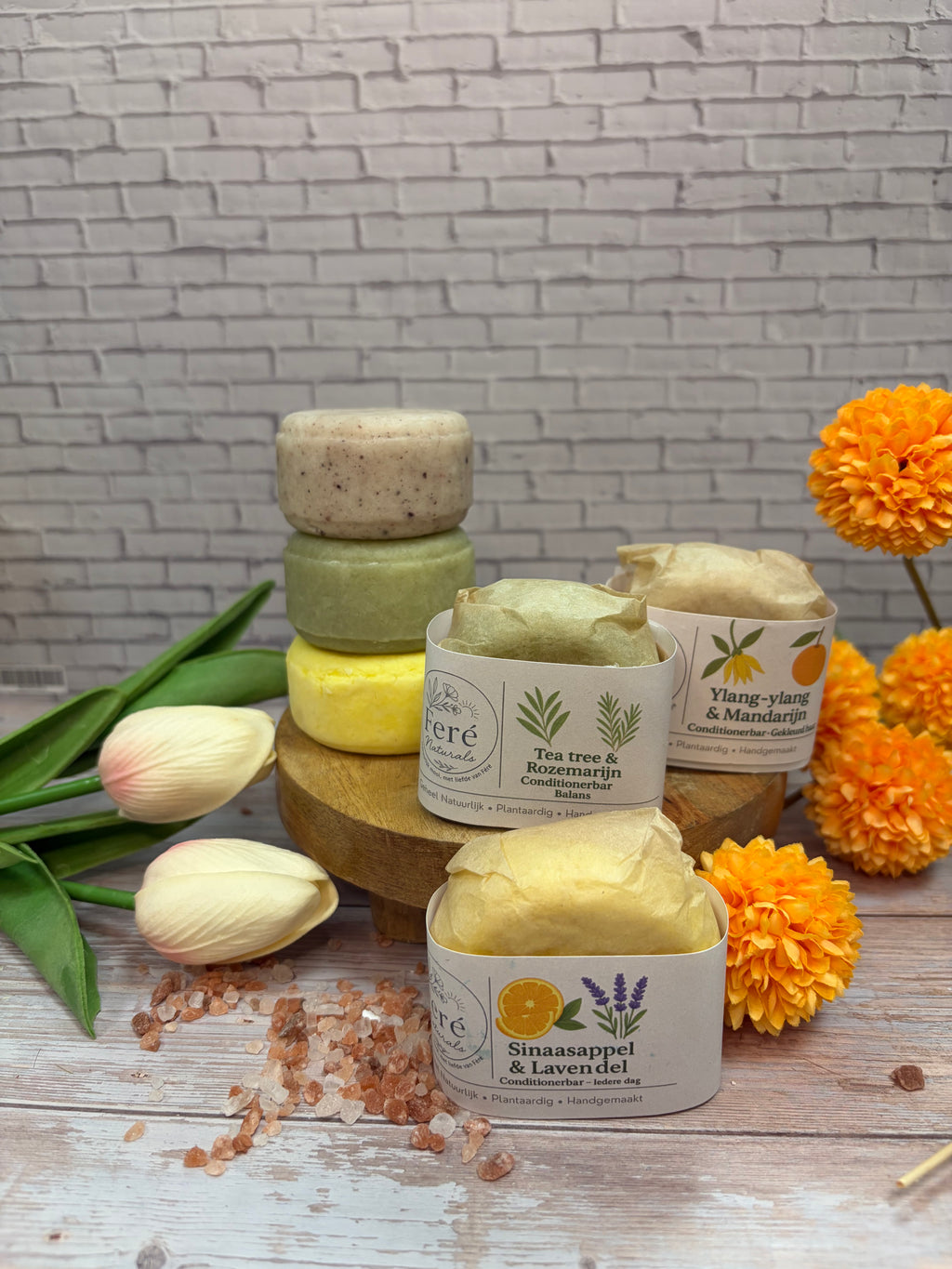 🌾 FERÉ NATURALS – CONDITIONERBARS            “Gekleurd Haar – Bescherm & Herstel”