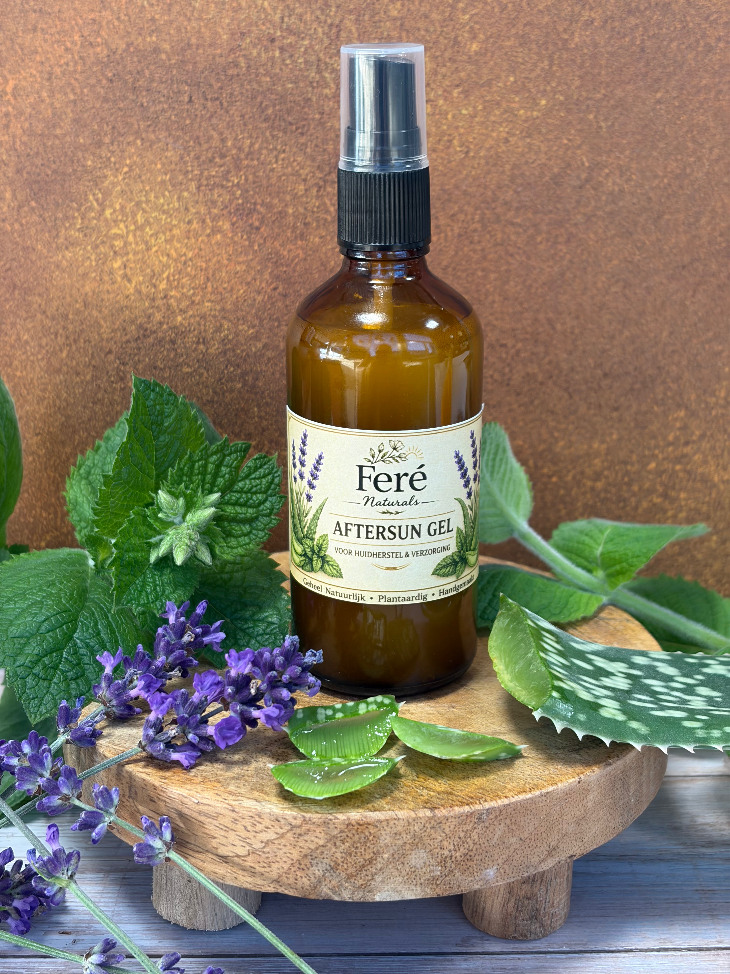 ❄️ Feré Naturals – Verkoelende Rust After Sun Gel