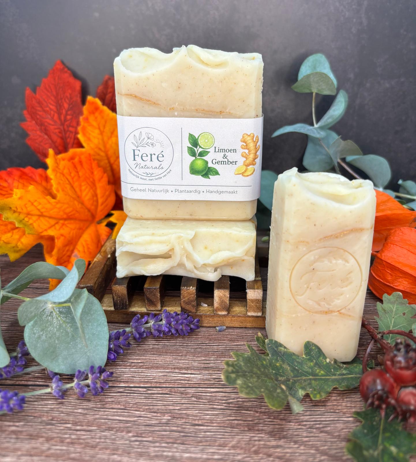 Limoen en Gember Zeep